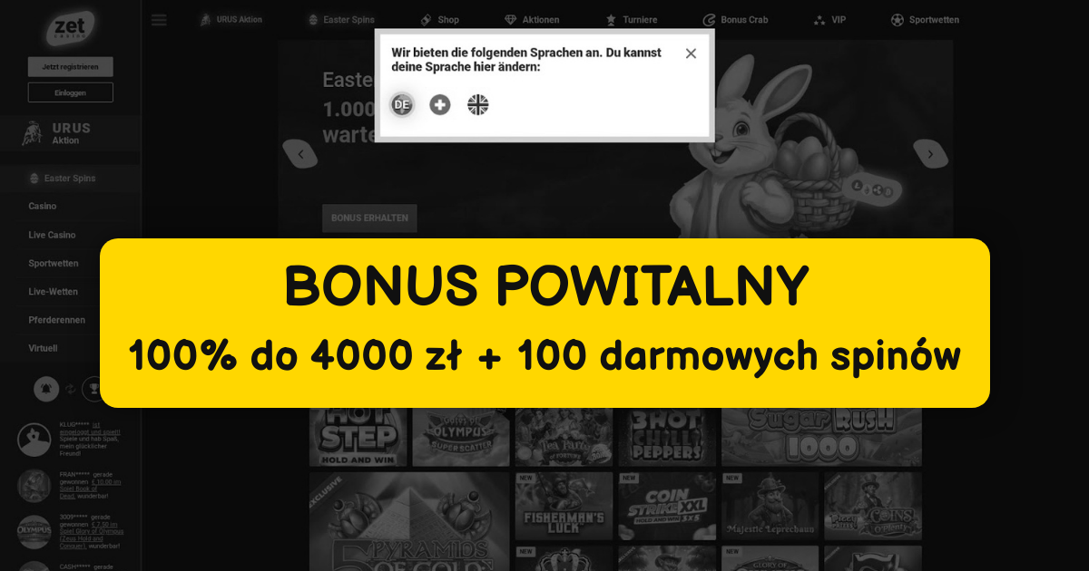 Zet Casino Polska - Premium Gry Online
