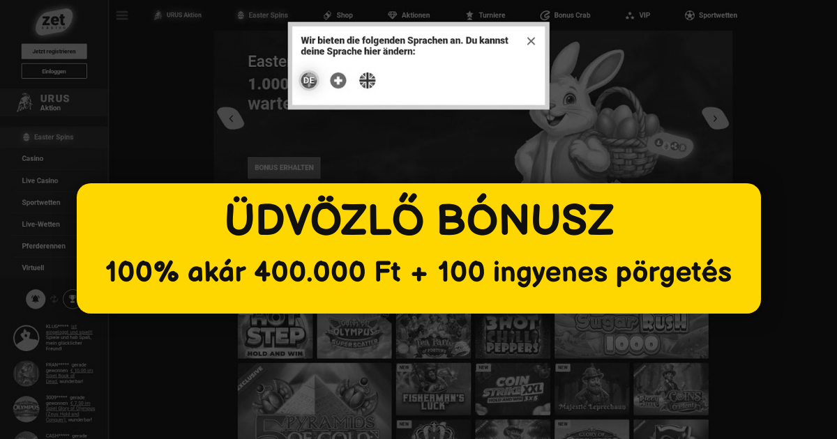 Zet Casino Magyarország - Prémium Online Kaszinó
